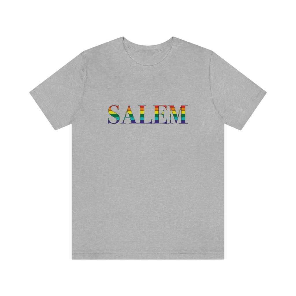 Salem Rainbow Unisex Jersey Short Sleeve Tee