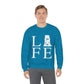 Fairfield Life (front) Unisex Heavy Blend™ Crewneck Sweatshirt