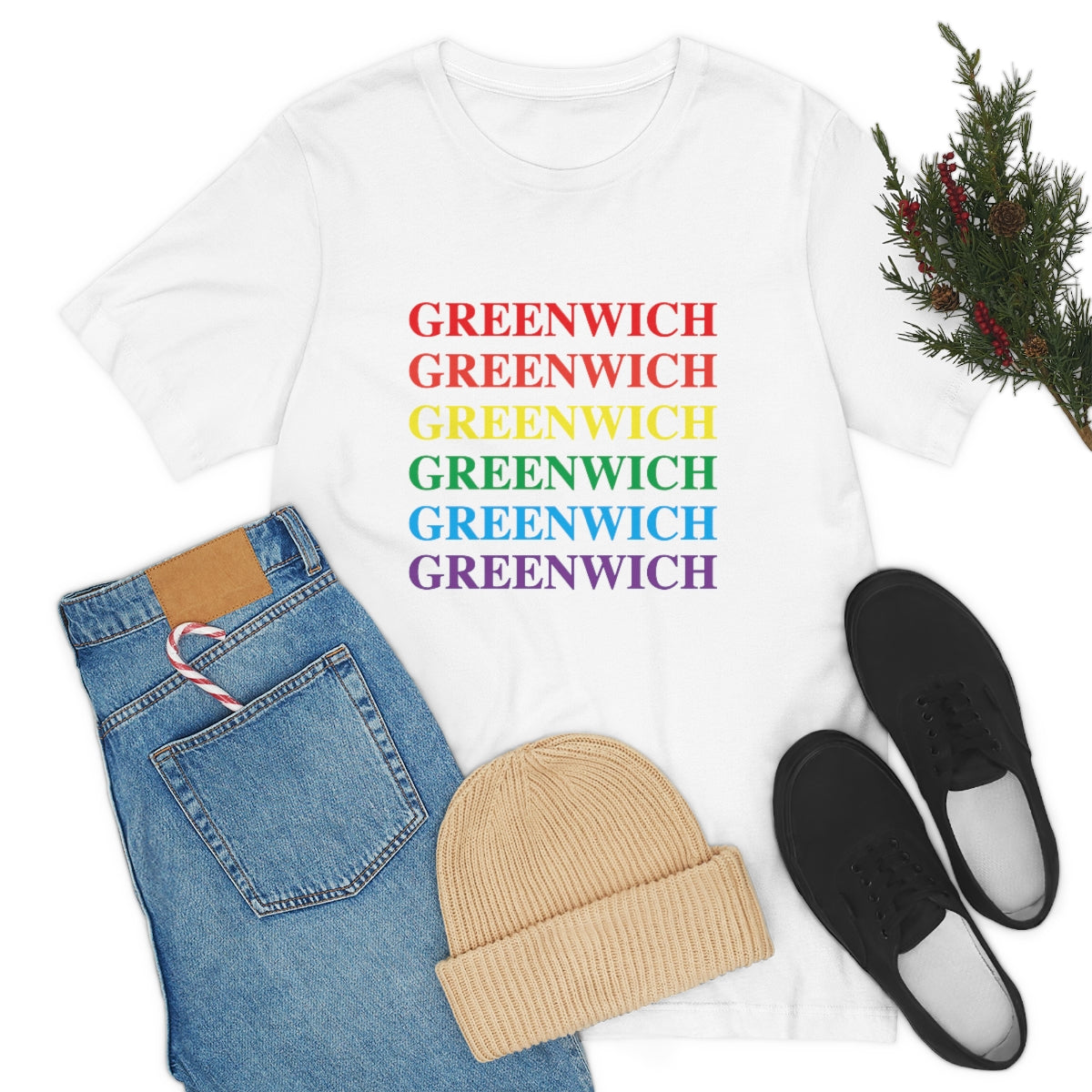 Greenwich Pride Unisex Jersey Short Sleeve Tee