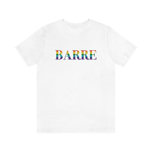 Barre Rainbow Unisex Jersey Short Sleeve Tee