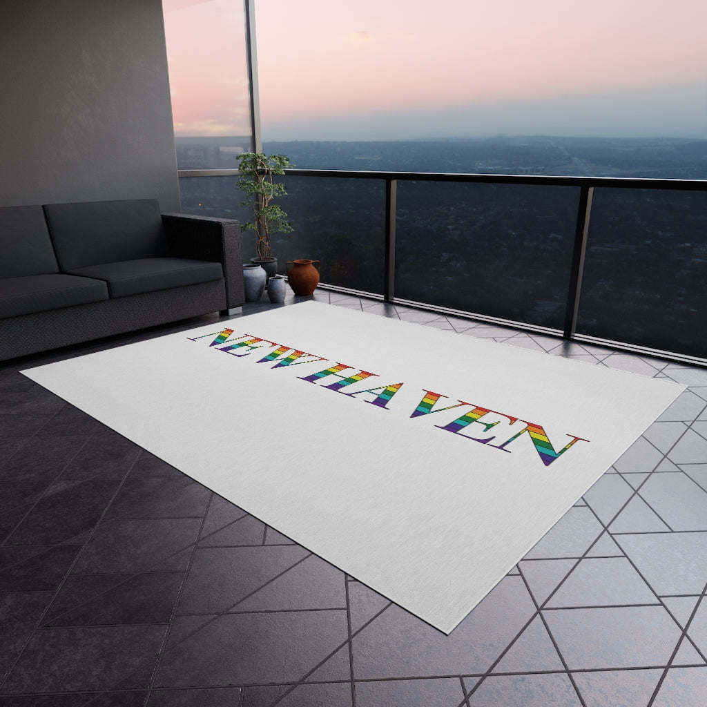 New Haven Rainbow Outdoor Rug