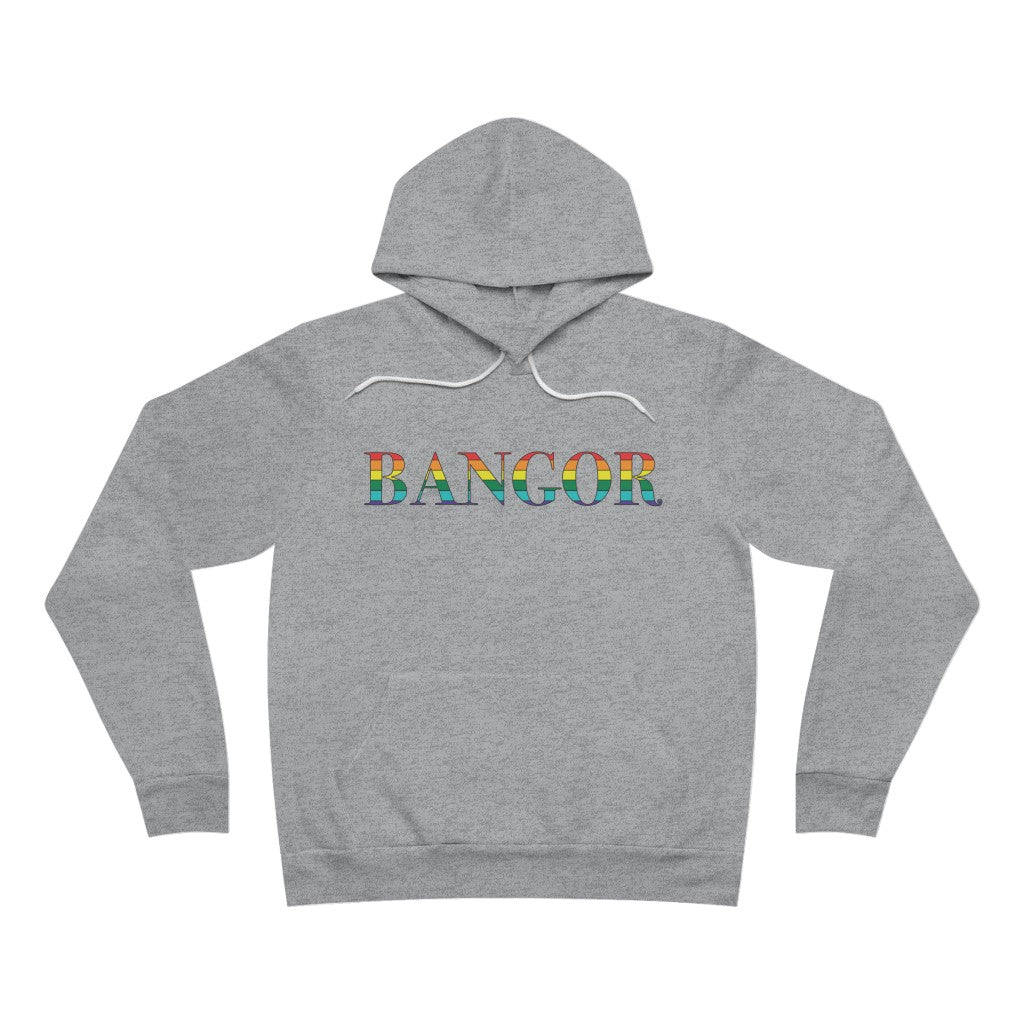 Bangor Rainbow Unisex Sponge Fleece Pullover Hoodie