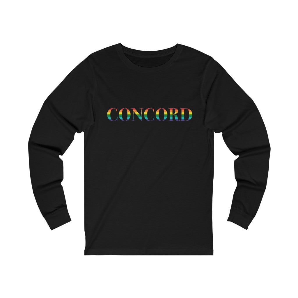 Concord Rainbow  Unisex Jersey Long Sleeve Tee