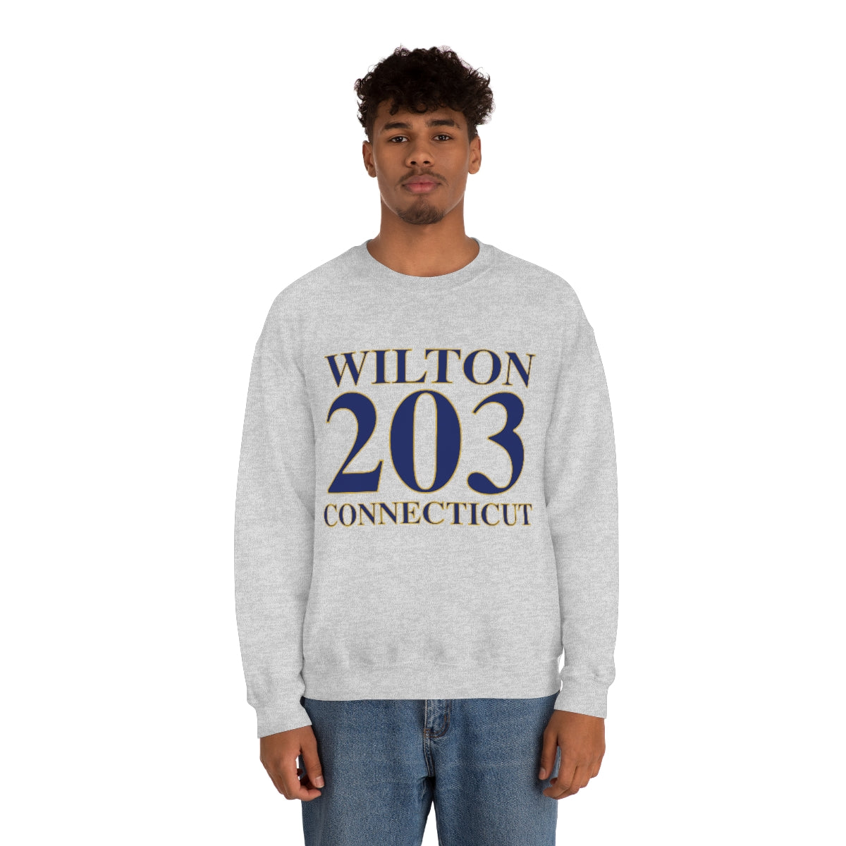 Wilton 203 Connecticut Unisex Heavy Blend™ Crewneck Sweatshirt