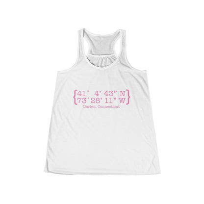 darien ct / connecticut womens tank top shirt 