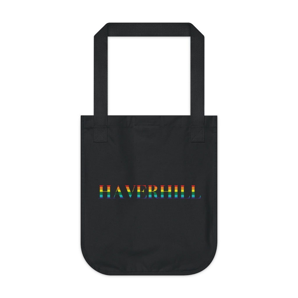 Haverhill Rainbow Organic Canvas Tote Bag