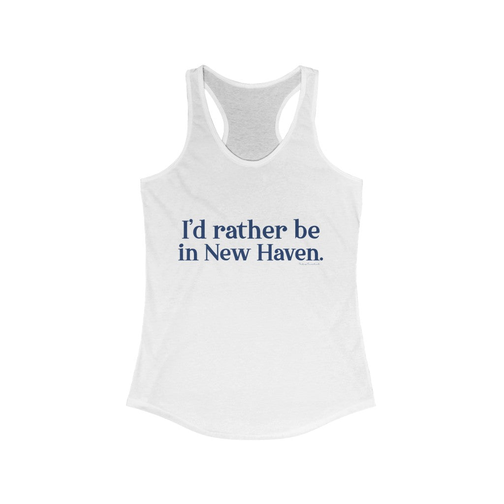 new haven ct / connecticut womens tank top shirt