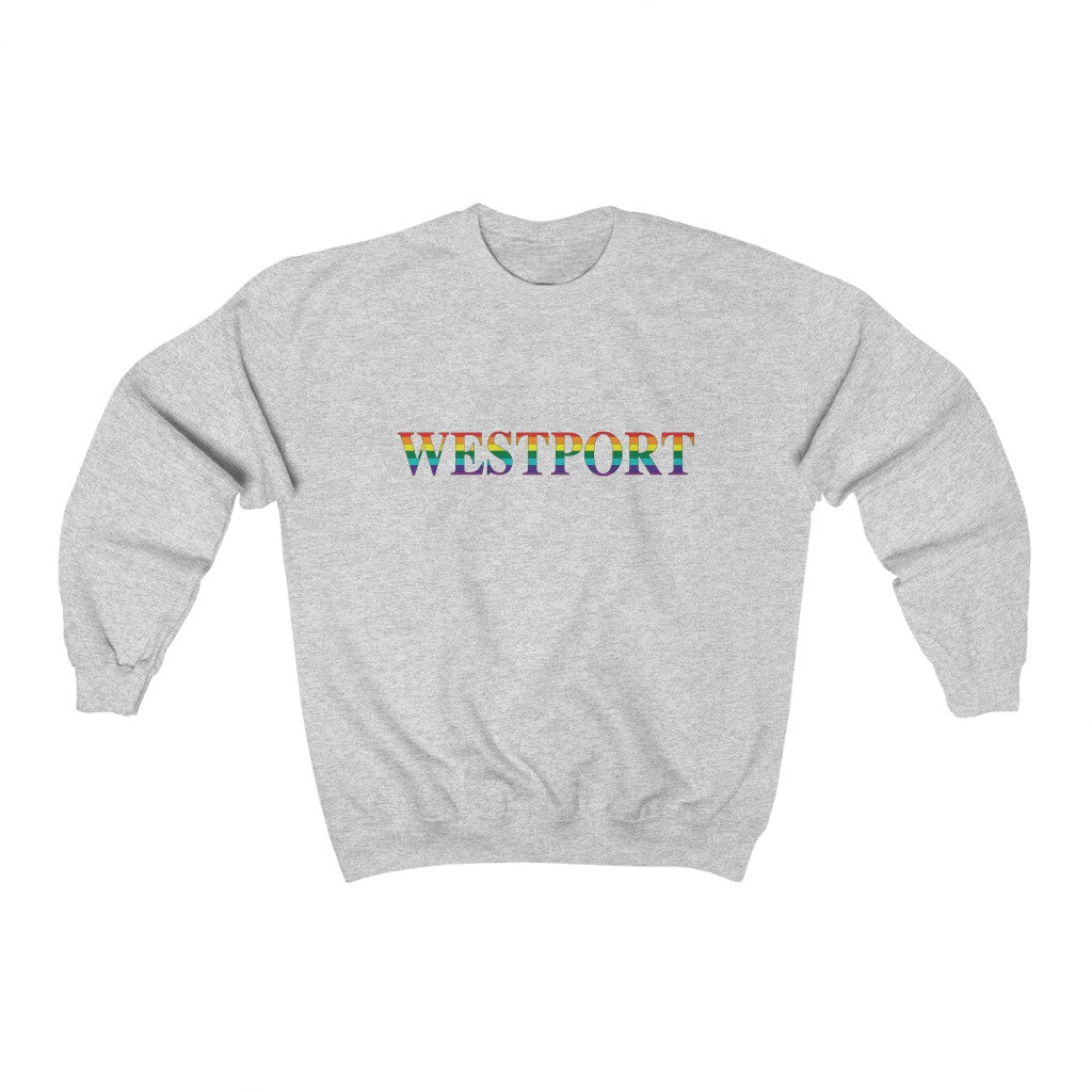 Westport Rainbow Unisex Heavy Blend™ Crewneck Sweatshirt