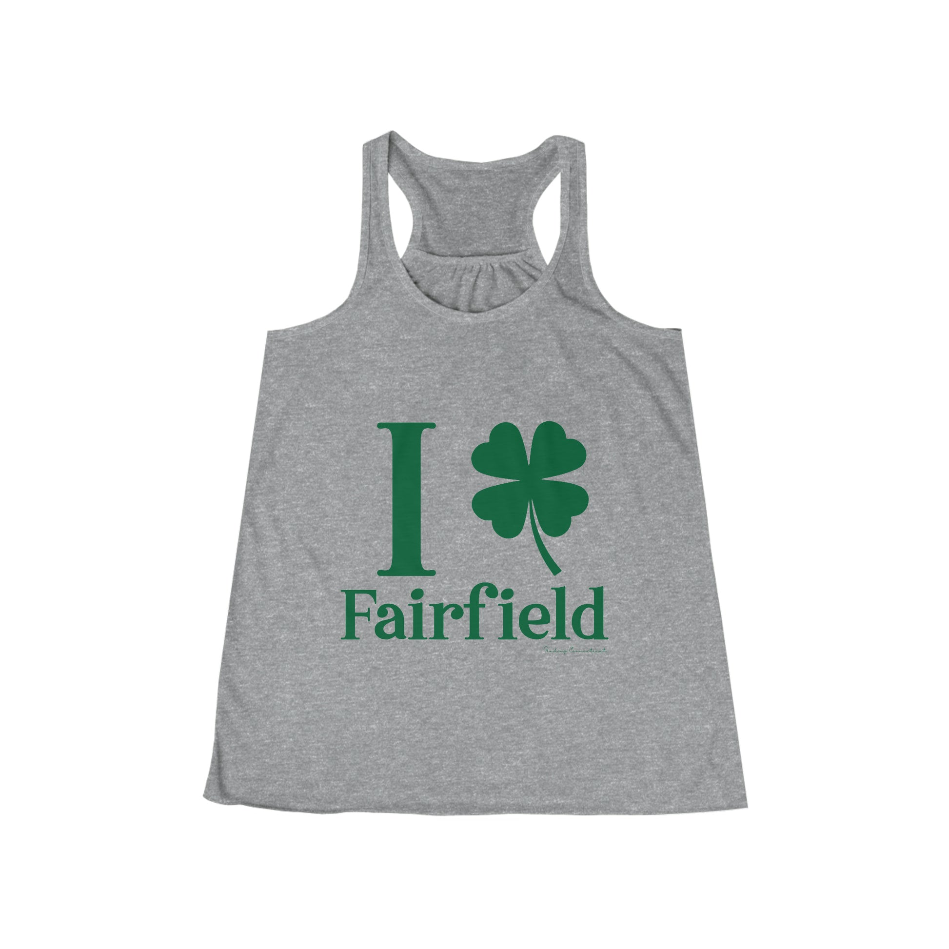 Fairfield Connecticut St. Patrick's Day shirt, I Clover Fairfield