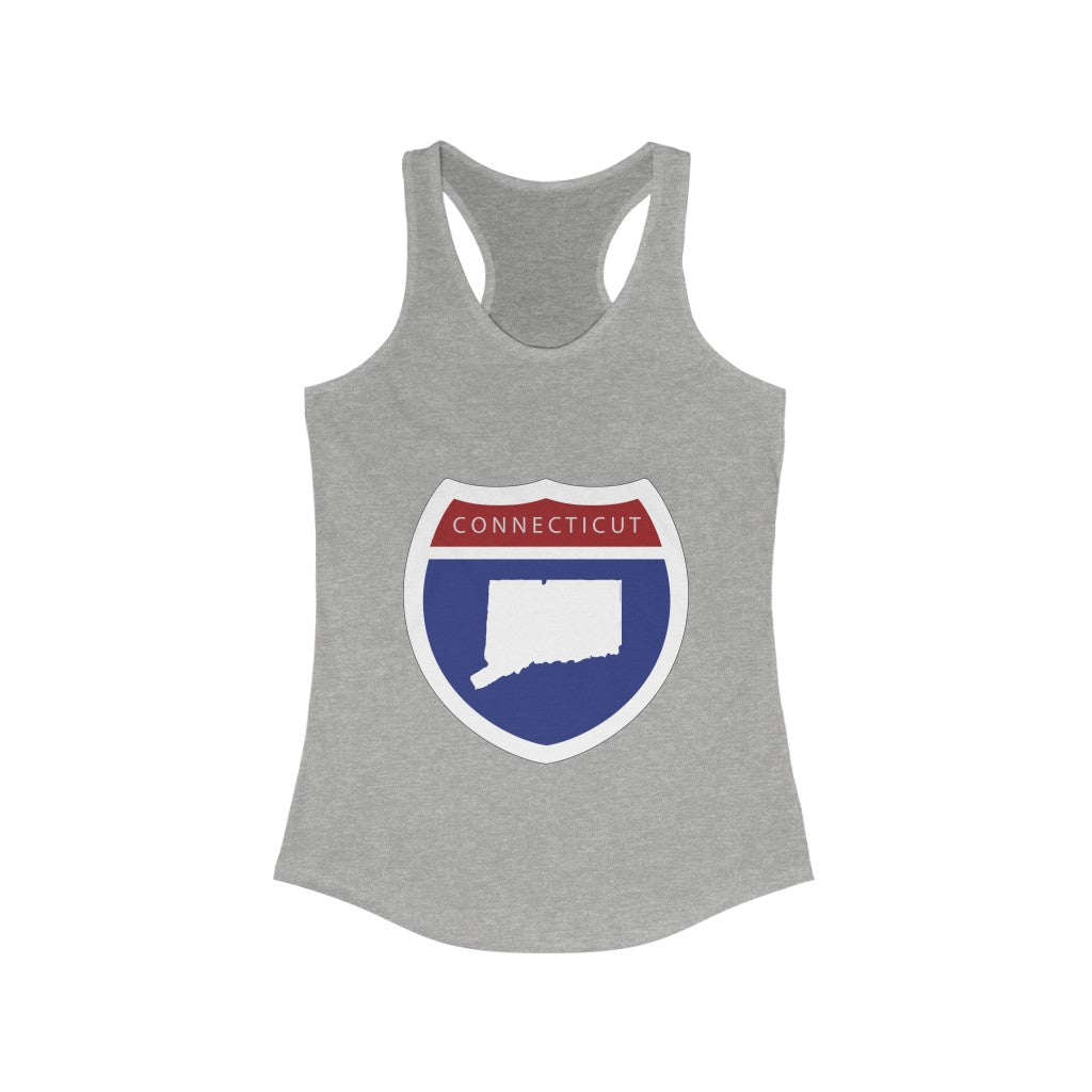 Connecticut Interstate Women's Ideal Racerback Tank