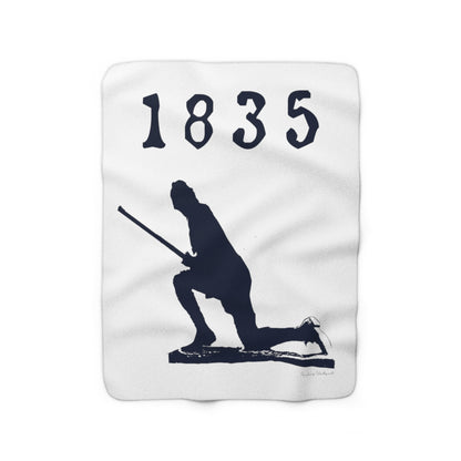 Westport 1835 - Large Minuteman Sherpa Fleece Blanket