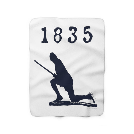 Westport 1835 - Large Minuteman Sherpa Fleece Blanket