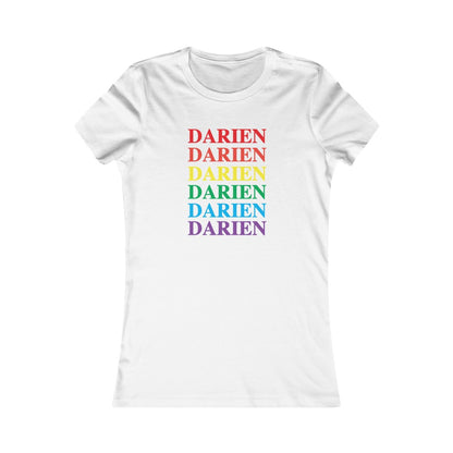 Darien pride womens tee shirt