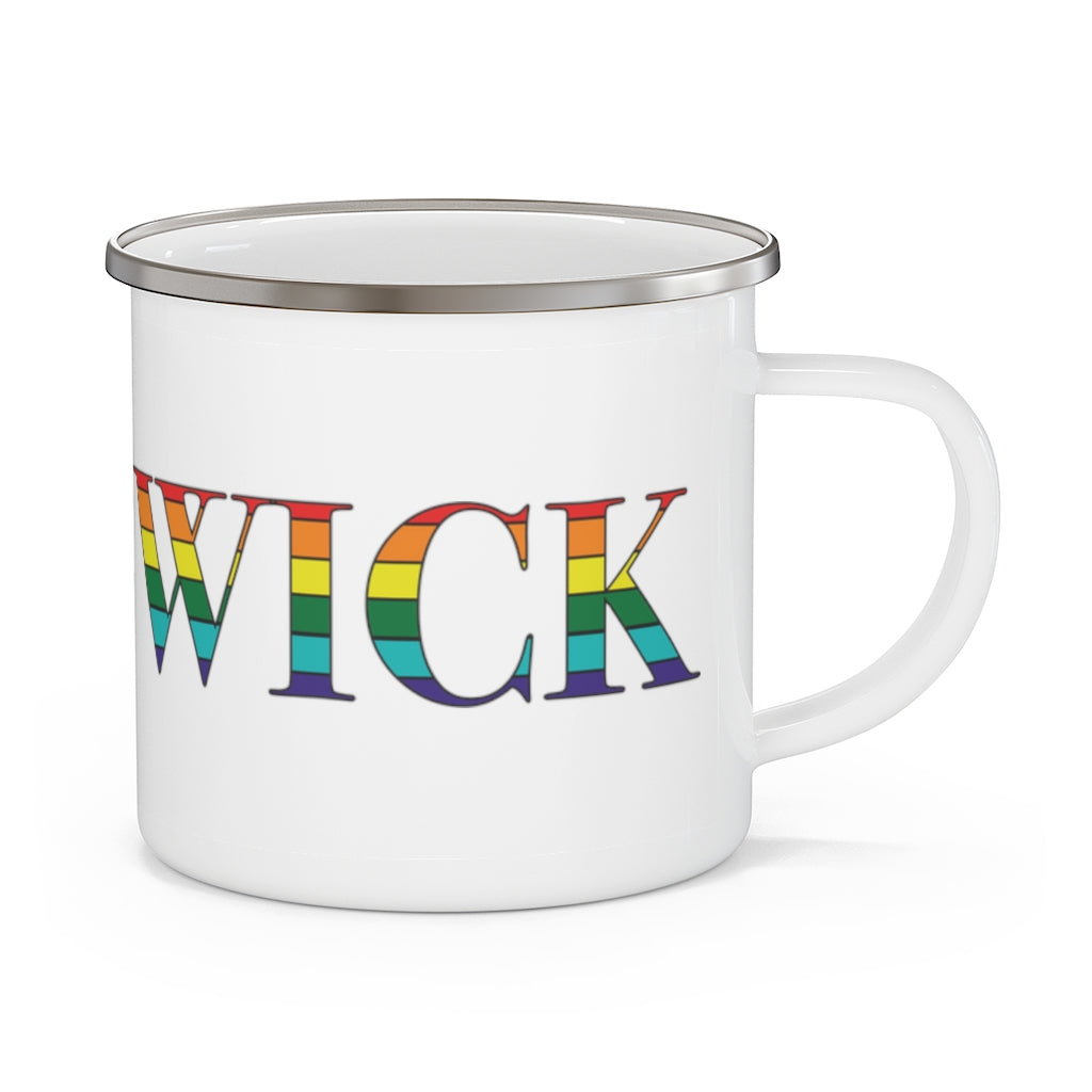 Brunswick Rainbow Enamel Camping Mug