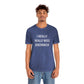 I Really Really Miss Greenwich Unisex Jersey Short Sleeve Tee