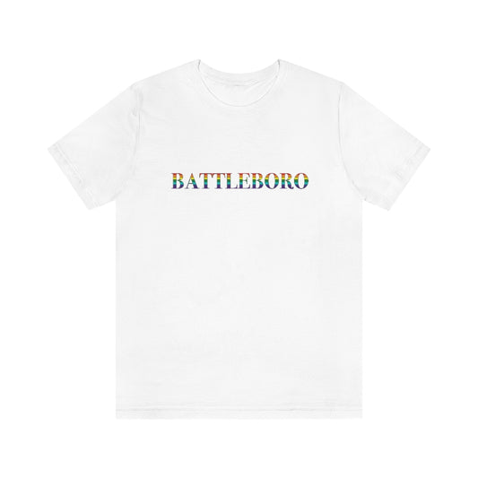 Battleboro Rainbow Unisex Jersey Short Sleeve Tee