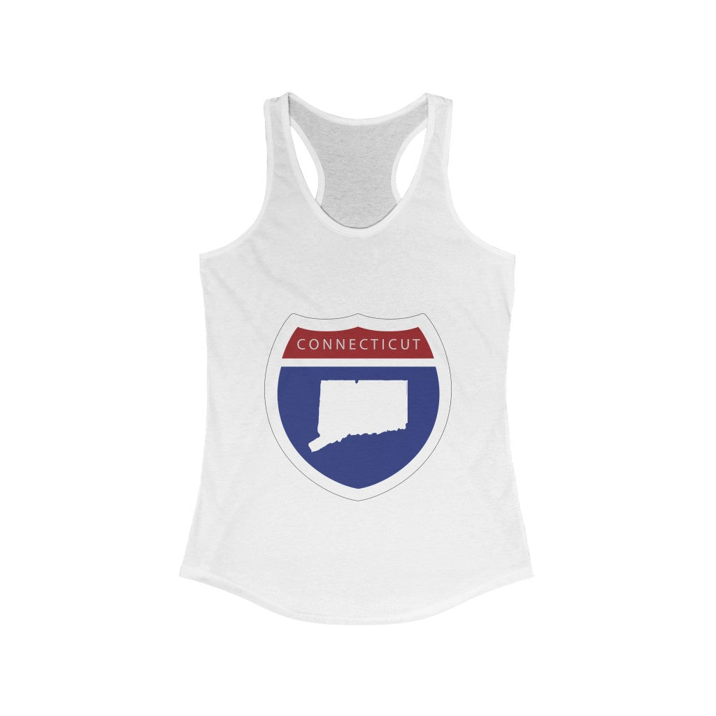 Connecticut Interstate Women's Ideal Racerback Tank