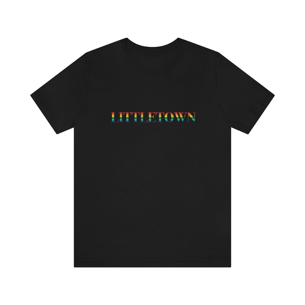 Littletown Rainbow Unisex Jersey Short Sleeve Tee