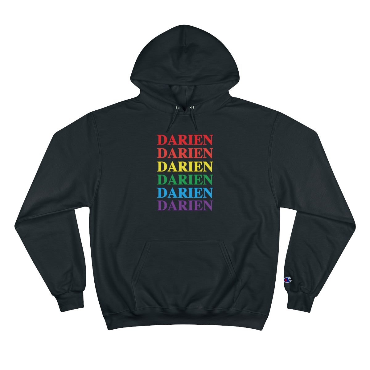 darien connecticut pride hooded sweatshirt hoodie