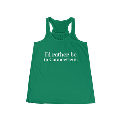 ct / connecticut womens tank top shirt 