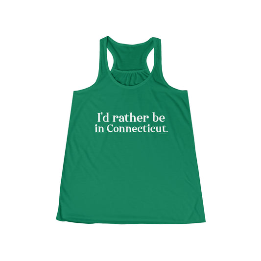 ct / connecticut womens tank top shirt 