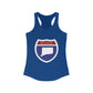 Wicked Connecticut Interstate Women's Ideal Racerback Tank