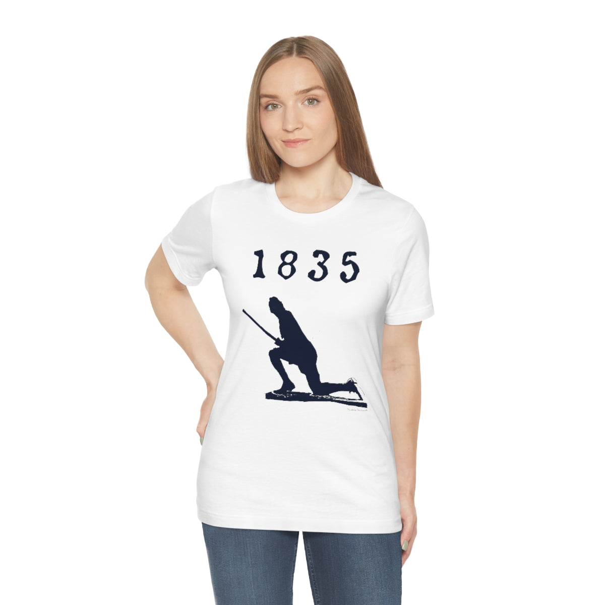 1835 Westport Unisex Jersey Short Sleeve Tee