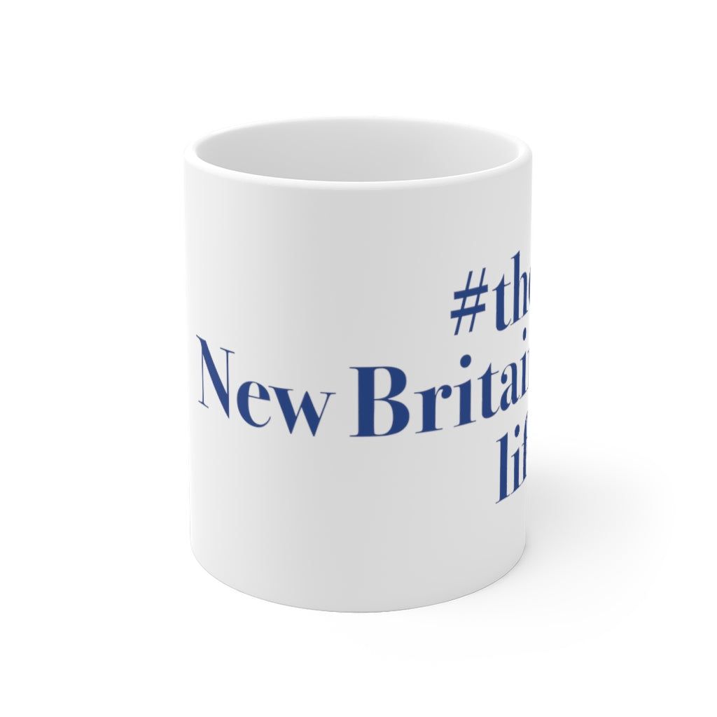 #thenewbritainlife White Ceramic Mug