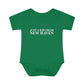 Just a kid from New Haven Infant Baby Rib Bodysuit