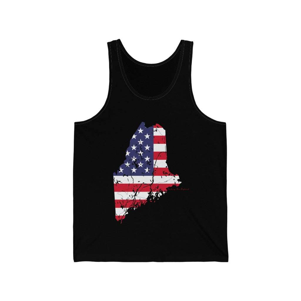 Maine American Flag collection has tee shirts, mugs, reusable bags, and other apparel and gifts. All proceeds goes to help build the Finding Maine brand and get our website up and going. Free shipping on all products. 