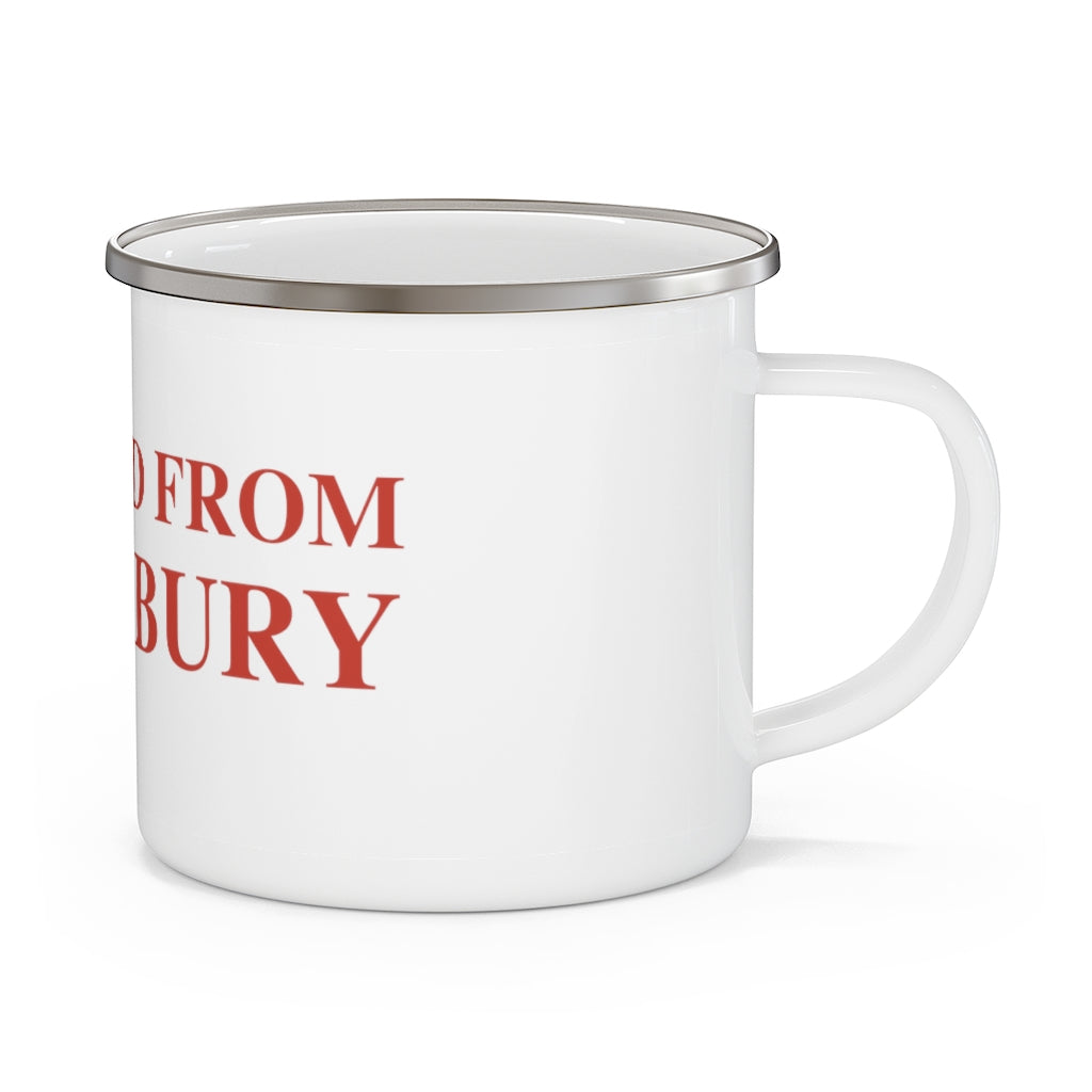 Just a Kid from Waterbury Enamel Camping Mug