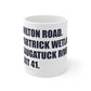 Wilton Road. Partrick Wetlands. Saugatuck River. Exit 41. White Ceramic Mug How do you say Westport without saying Westport? Westport, Connecticut is filled with unique aspects. Each providing different elements that make up the town from historic to modern traditions.   Proceeds of this collection goes to help build Finding Westport and Finding Connecticut's  brands.