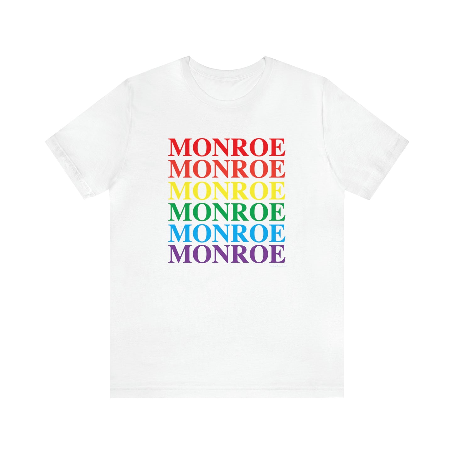 Monroe pride tee shirt 