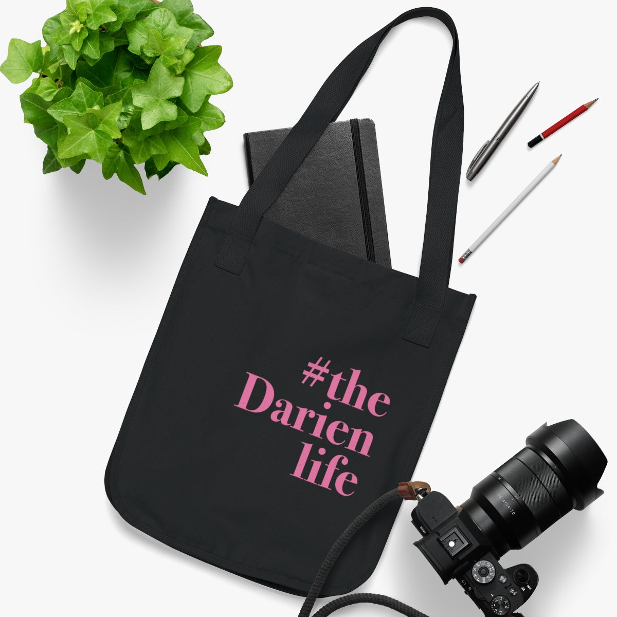 #thedarienlife darien ct tote bag