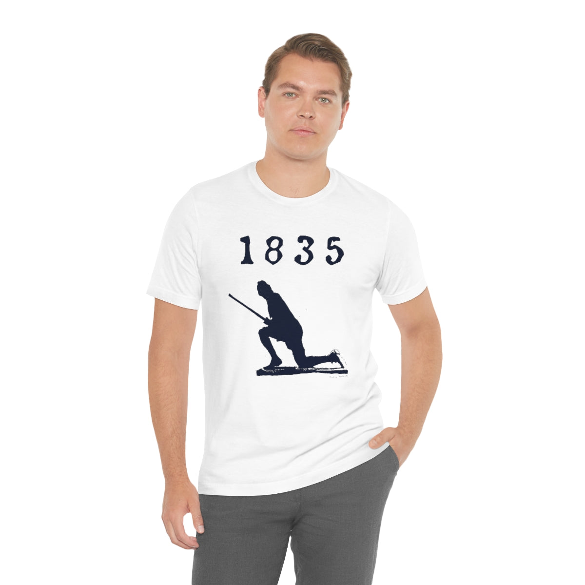 1835 Westport Unisex Jersey Short Sleeve Tee