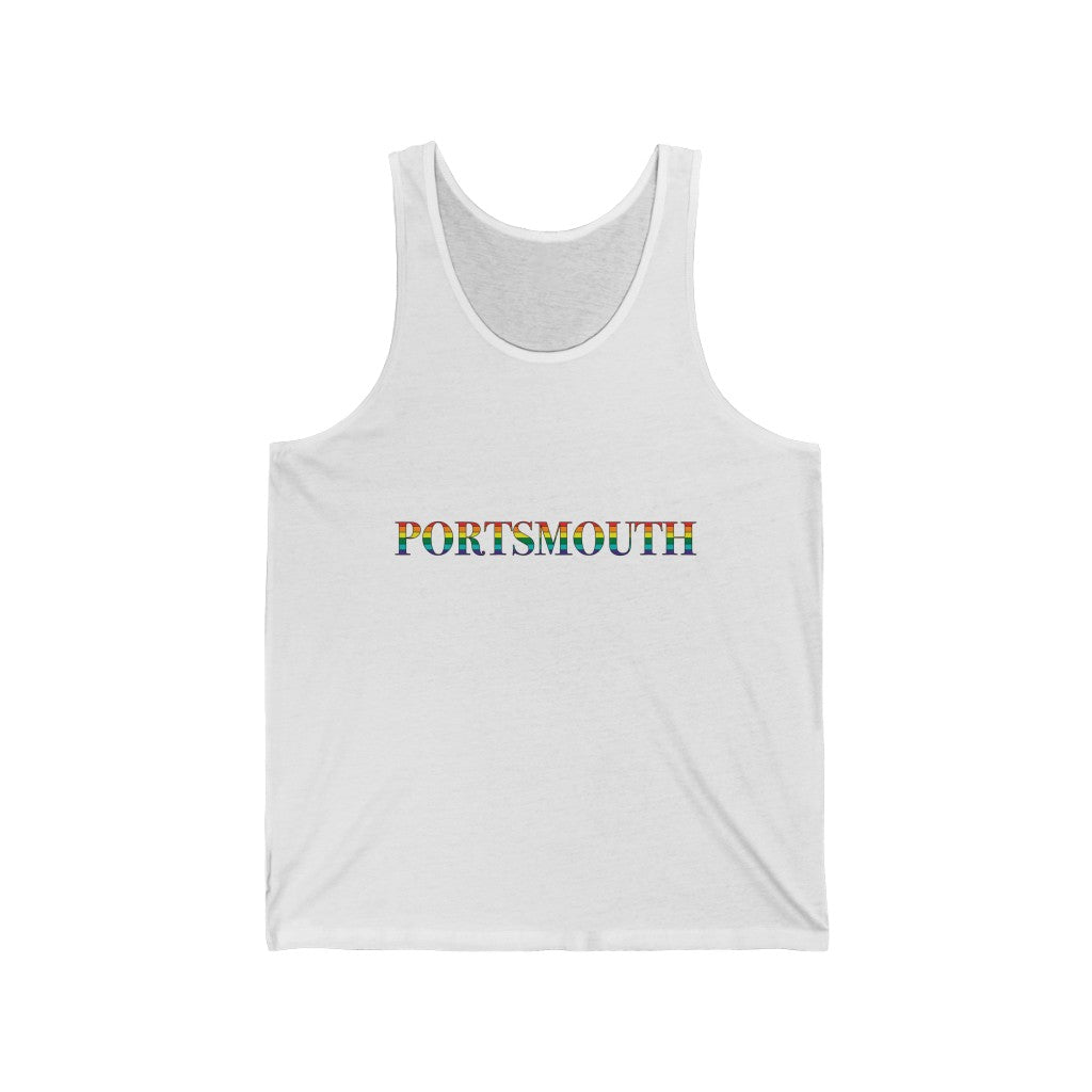 Portsmouth Rainbow Unisex Jersey Tank