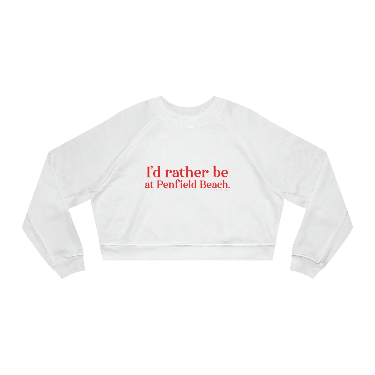 penfield beach fairfield ct / connecticut womens sweatshirt