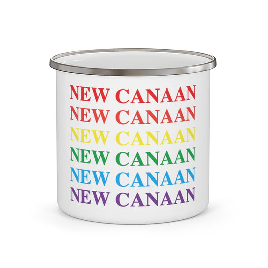 Do you have New Canaan Pride? New Canaan, Connecticut apparel and gifts including mugs including LGBTQ inspired  mugs