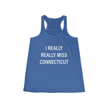 ct / conencticut womens tank top shirt