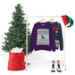Westport Ugly Holiday Blue / White  Unisex Heavy Blend™ Crewneck Sweatshirt