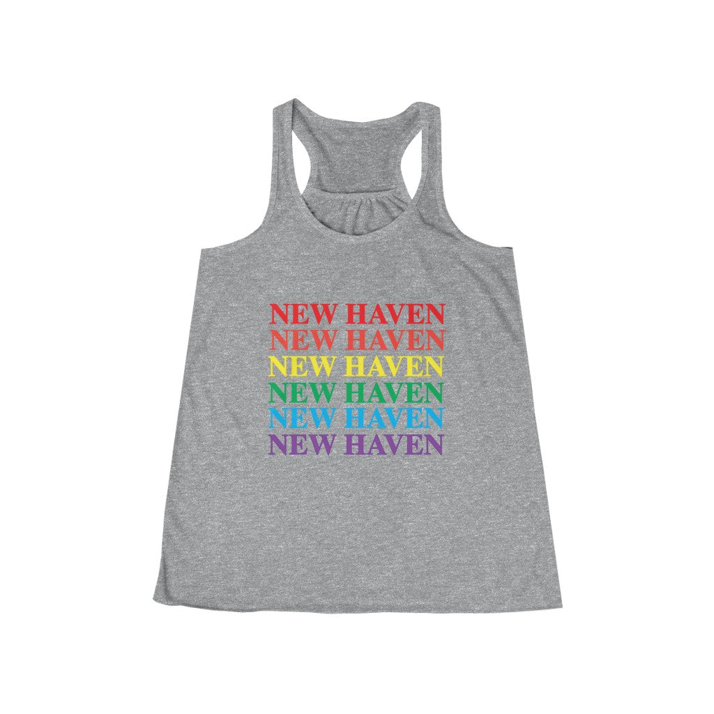 New Haven Pride Women's Flowy Racerback Tank 