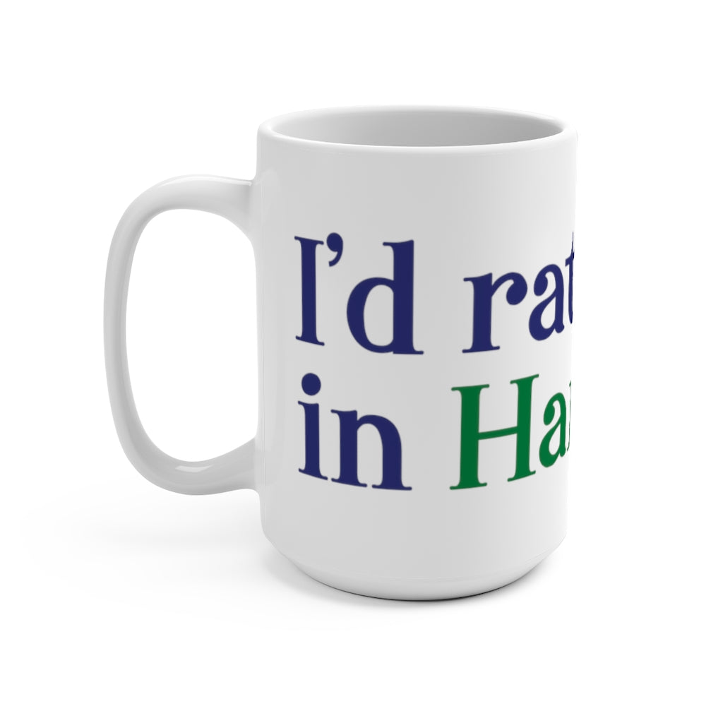 I’d rather be in Hartford Mug 15oz   Proceeds of this collection go to help build Finding Connecticut’s website and brand. • Free USA shipping.   Click here to go to our home page 