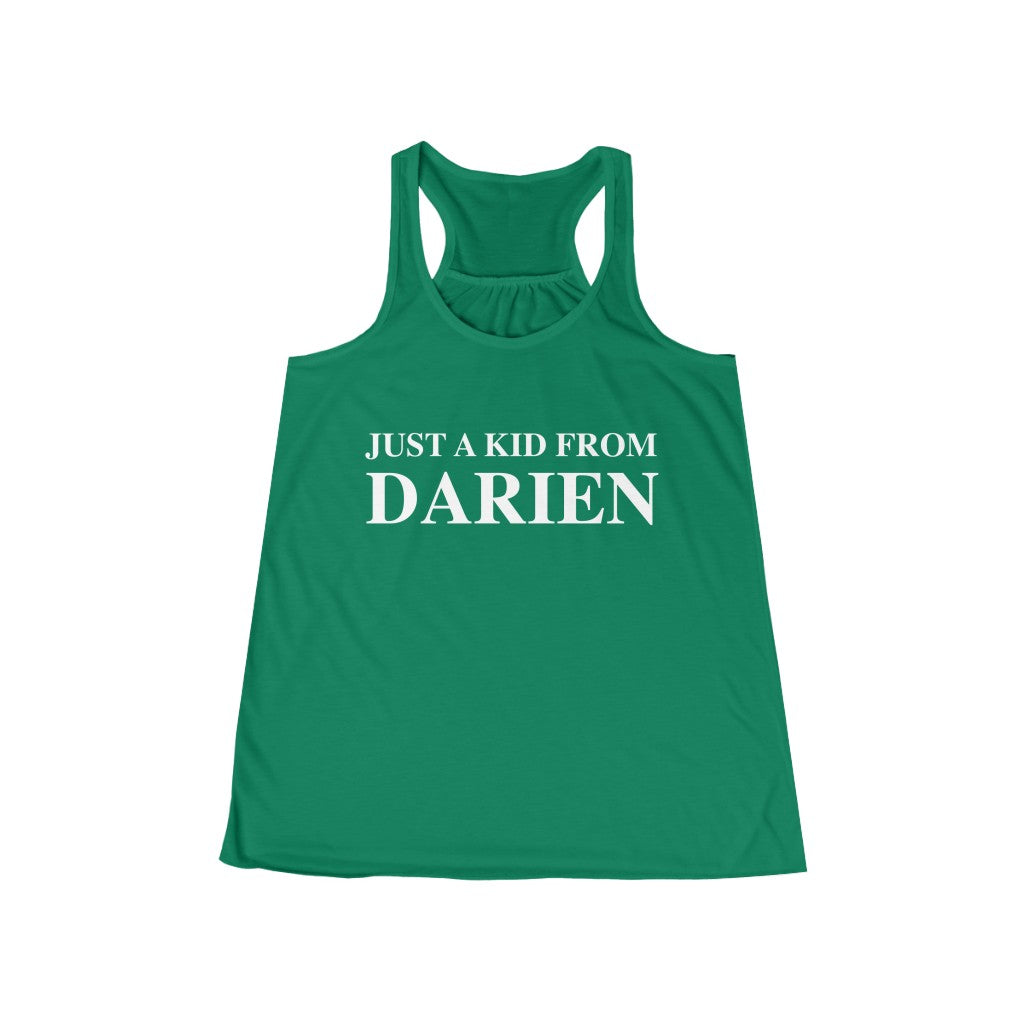 just a kid from darien ct womens tank top 