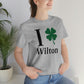 I Clover Wilton Unisex Jersey Short Sleeve Tee