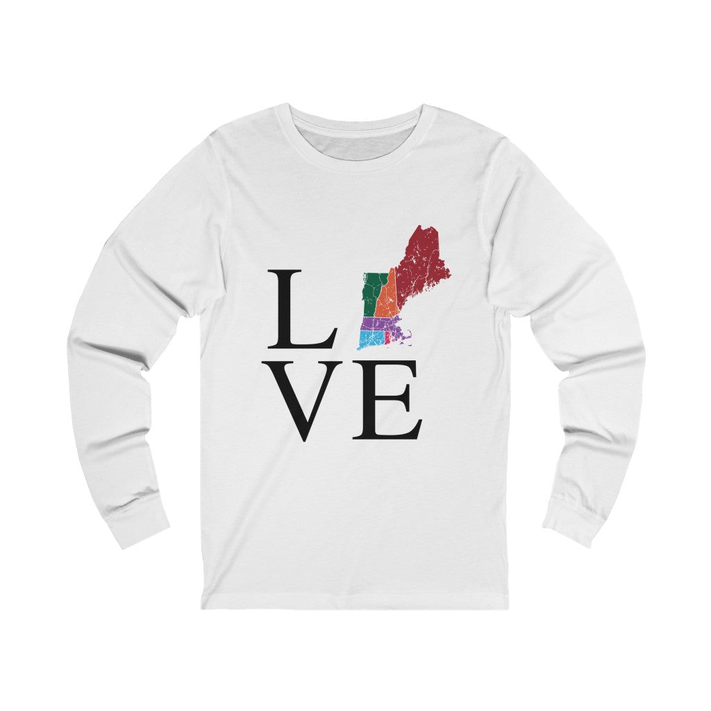 New England Love Unisex Jersey Long Sleeve Tee