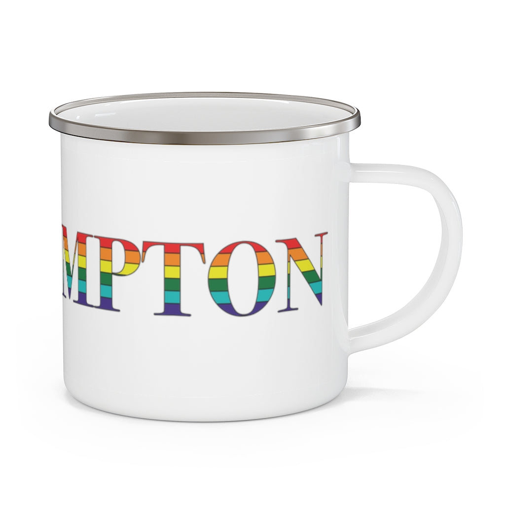 Easthampton Rainbow Enamel Camping Mug