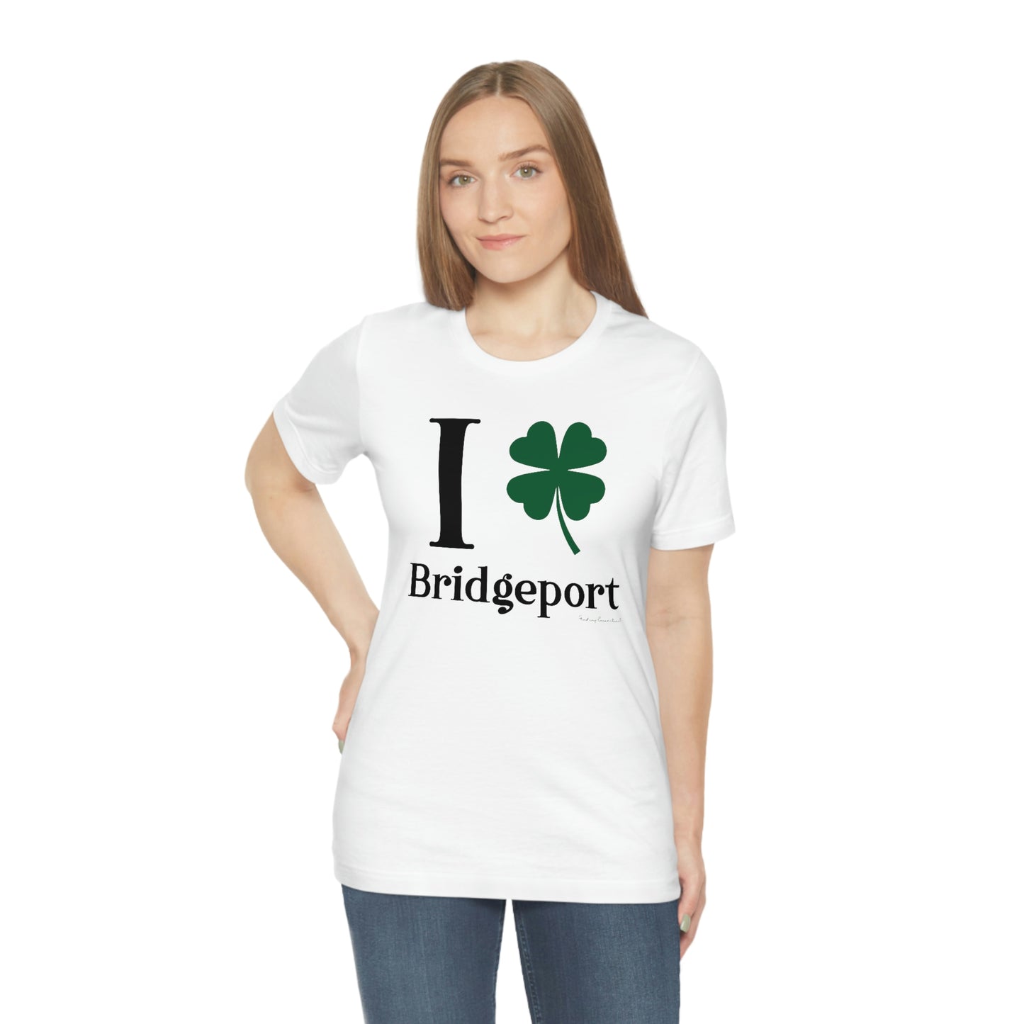 I Clover Bridgeport Unisex Jersey Short Sleeve Tee