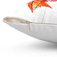 Maine Leaves Spun Polyester Square Pillow