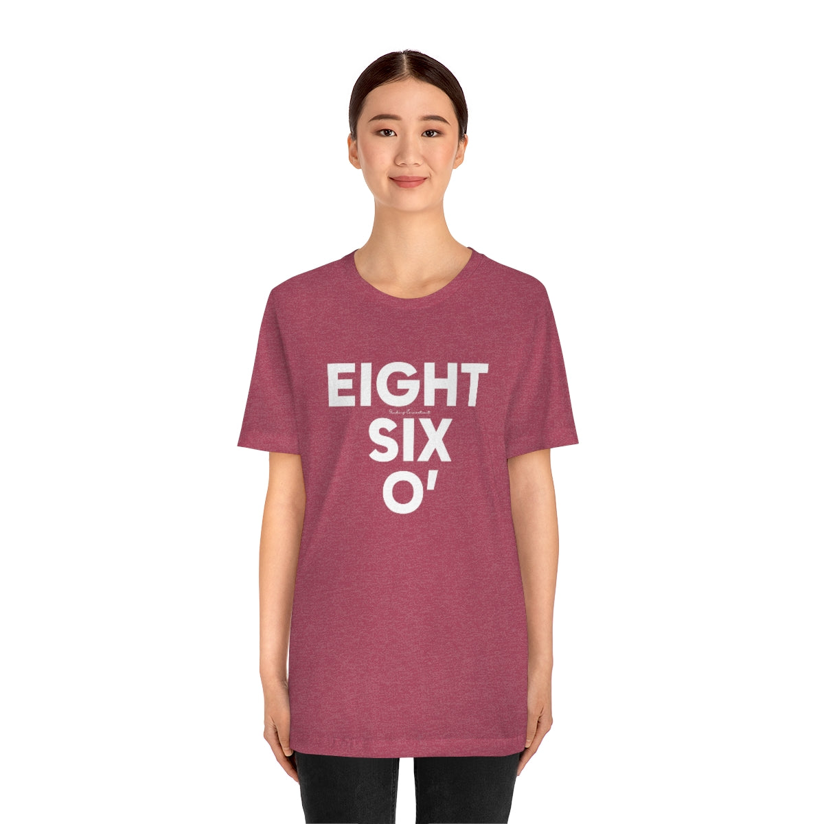 Eight Six O' Unisex Jersey Short Sleeve Tee