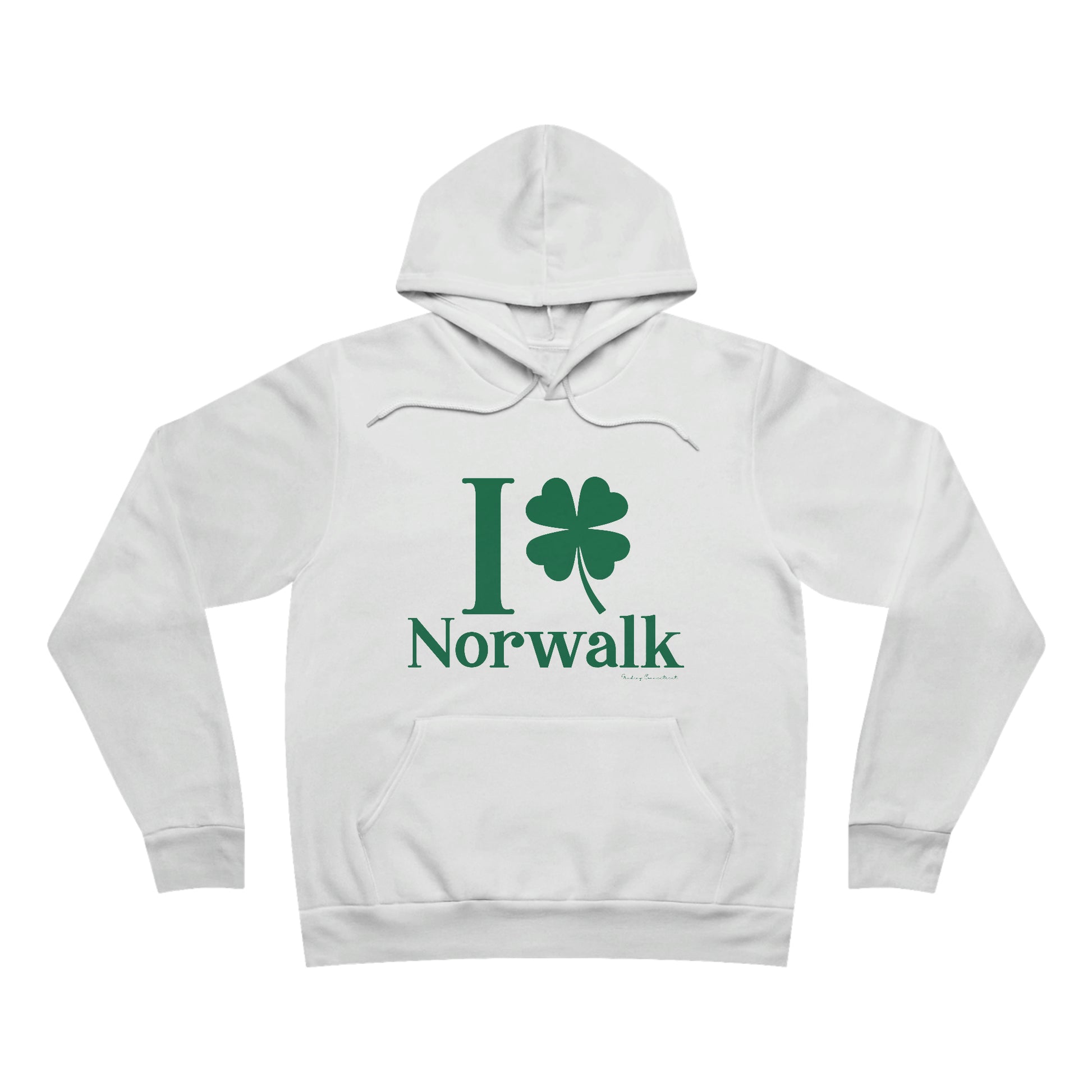 Norwalk Connecticut St. Patrick's Day shirt, I Clover Norwalk